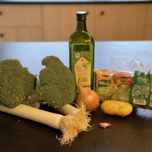 gegratineerde rigatoni met gehaktballetjes scaled